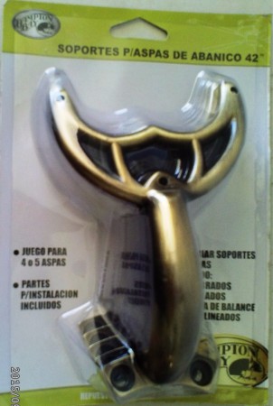 SOPORTES PARA ASPAS DE ABANICO 42"